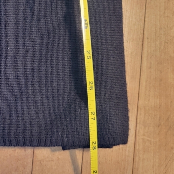 Tory Burch Merino Wool Side Zip Tunic Sweater - Picture 10 of 14